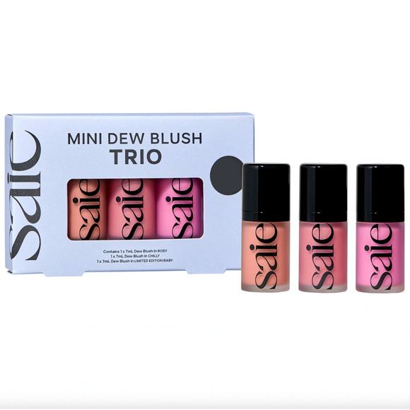 Saie Makeup Saie Mini Dew Blush Trio Set Limited Edition 3x7 Ml